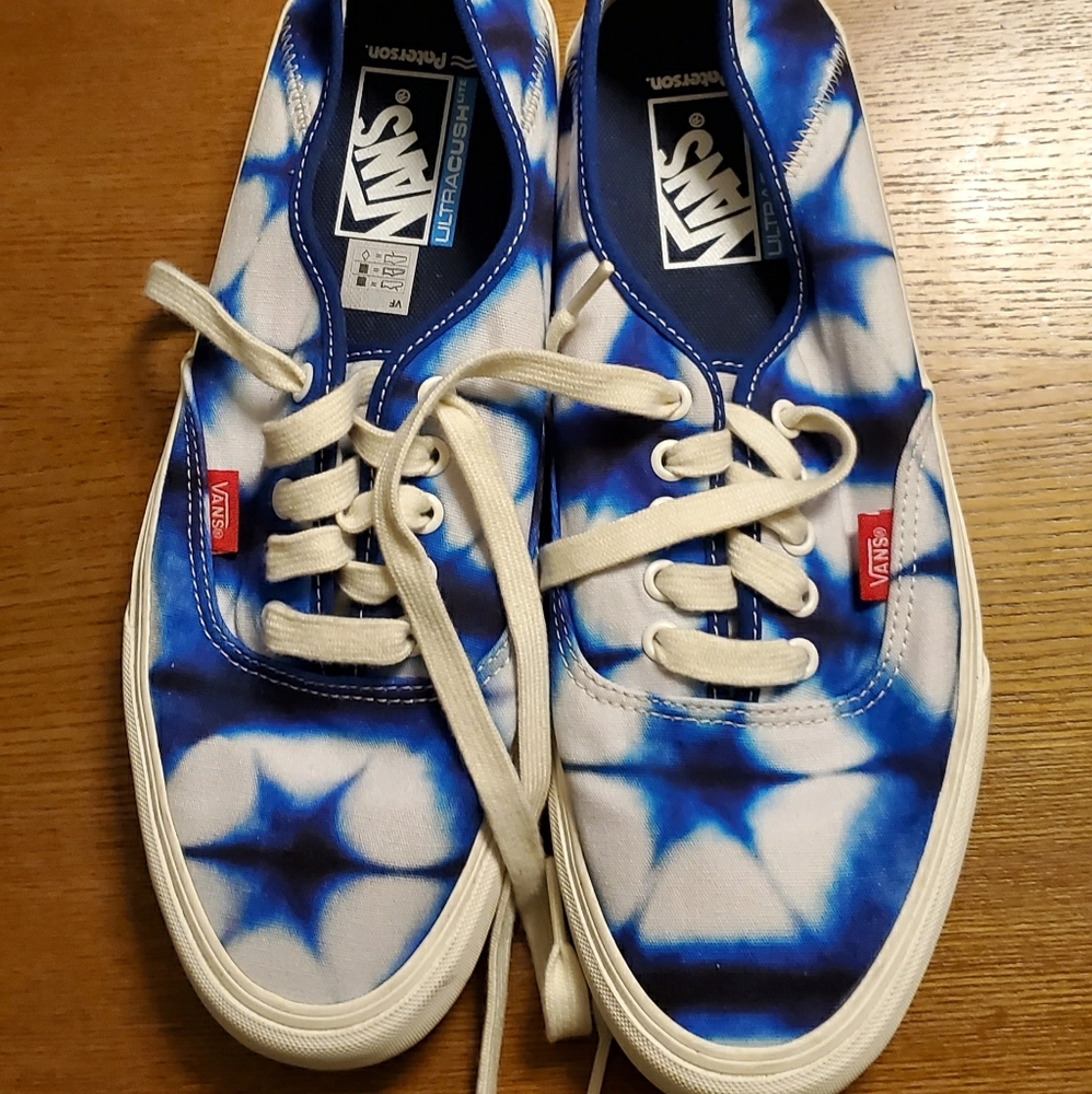 Men's tie dye vans